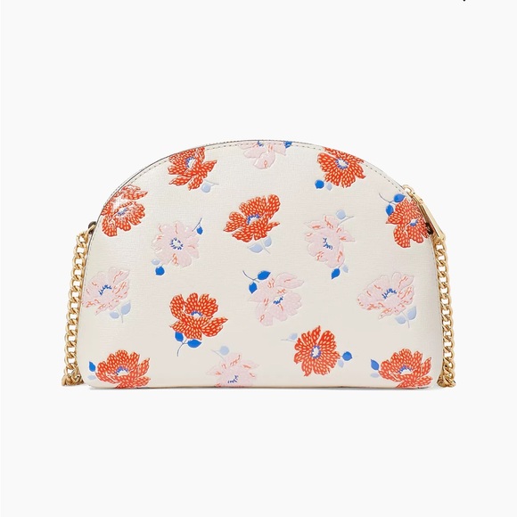 NWT KATE SPADE Morgan Dotty Floral Crossbody, White Floral Multi - Picture 2 of 5